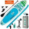 Free Shipping Dropshipping Canada Warehouse Have Stock SUP Stand Up Paddle Board 10'6"x33''x6'' Inflatable Paddleboard Surfboard with ISUP Accessories