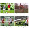 Steel Frame Soccer Goal Post, Easy Assembly and Storage Soccer Net, for Home Backyard Play and Practice Training