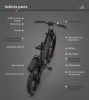 AOSTIRMOTOR new pattern 26" 1000W Electric Bike Fat Tire 52V30AH Removable Lithium Battery for Adults