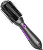 4 in 1 Hair Dryer Brush One-Step Blow Dryer Brush Oval Shape Professional Hot Air Brush;  Ceramic Coating Women Hair Dryer Volumizer Styler for Drying