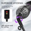 4 in 1 Hair Dryer Brush One-Step Blow Dryer Brush Oval Shape Professional Hot Air Brush;  Ceramic Coating Women Hair Dryer Volumizer Styler for Drying