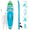 Free Shipping Dropshipping Canada Warehouse Have Stock SUP Stand Up Paddle Board 10'6"x33''x6'' Inflatable Paddleboard Surfboard with ISUP Accessories
