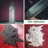 60 Pcs Grit Non-slip Irregular Triangle Stickers Skateboard Scooter Grip DIY Decals