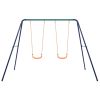 Swing Set with 2 Seats Steel