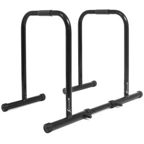 ProsourceFit Dip Station, Yellow (Color: Black)