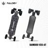 RALDEY AT-V3S All Terrain Electric Skateboard Off Road Longboard with Remote 28.5MPH 1500W Dual Belt Motors Top Speed 19 Miles Range Suitable for Adul