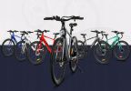 Electric Bicycle 36V 350W 10AH 7S speed 80KM 150KG +APP disc brake front and rear lights 700C*45C KENDA spoked wheel E Bike