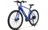 Electric Bicycle 36V 350W 10AH 7S speed 80KM 150KG +APP disc brake front and rear lights 700C*45C KENDA spoked wheel E Bike