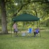 10' x 10' Blue Instant Outdoor Canopy with UV Protection Material